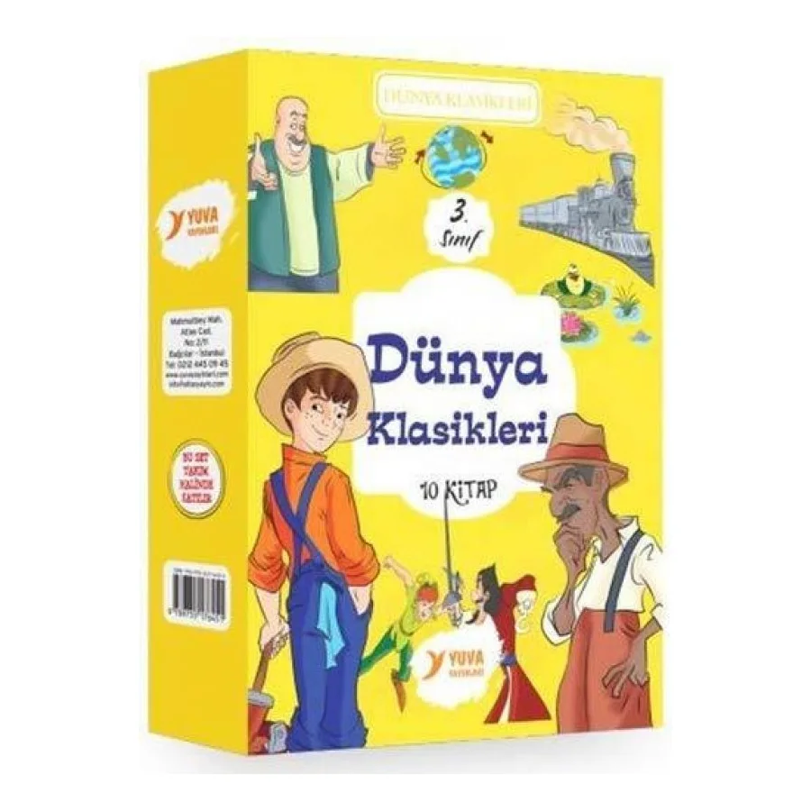 3. Sınıf Dünya Klasikleri (10 Kitap) - Kolektif