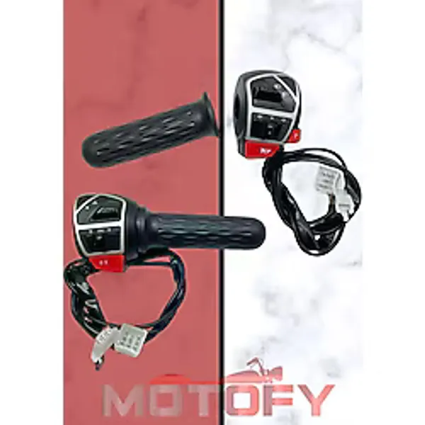 3 Tekerli E-bike Elektrikli Kasalı Motosiklet Bisiklet Sağ Sol Premium Kalite Kumanda Paneli Kütük Elcik Takımı