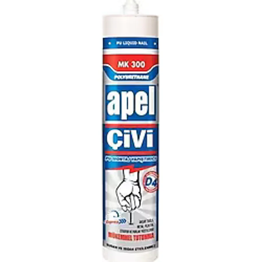30 Adet Apel Silikon Sıvı Çivi Montaj Kit Güçlü Yapıştırıcı 390 Gr
