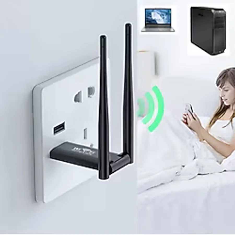 300MBPS Access Point Wifi Repeater Kablosuz Sinyal Güçlendirici