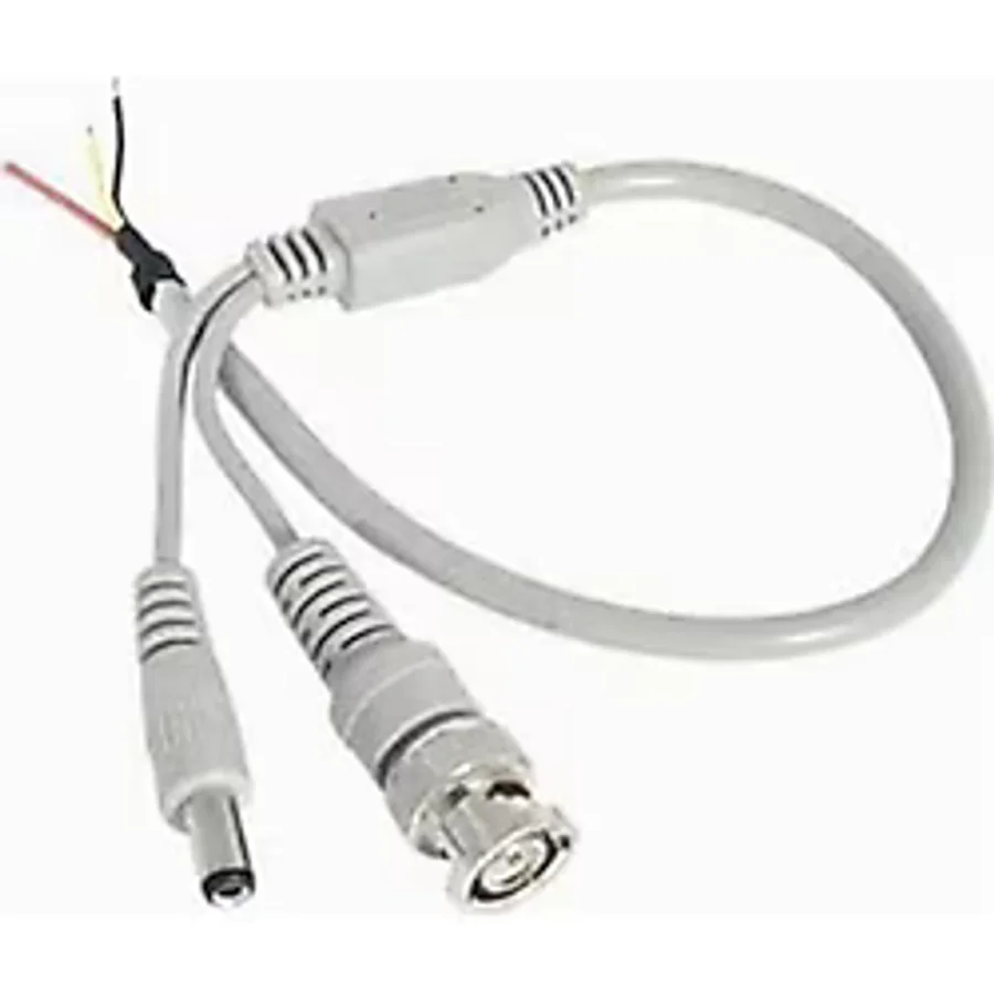 30Cm Bnc Ve Dc Power Jack Kablo Güvenlik Kamera Kablosu