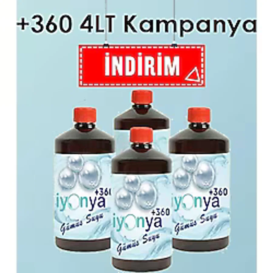+360 Gümüş Suyu 4Lt Kampanya