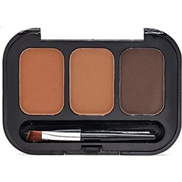 3B Trend Rose Perfect Brows 3'lü Kaş Farı Paleti No:1- 24 Saat Kalıcı Fırçalı Kaş Şekillendirme Seti