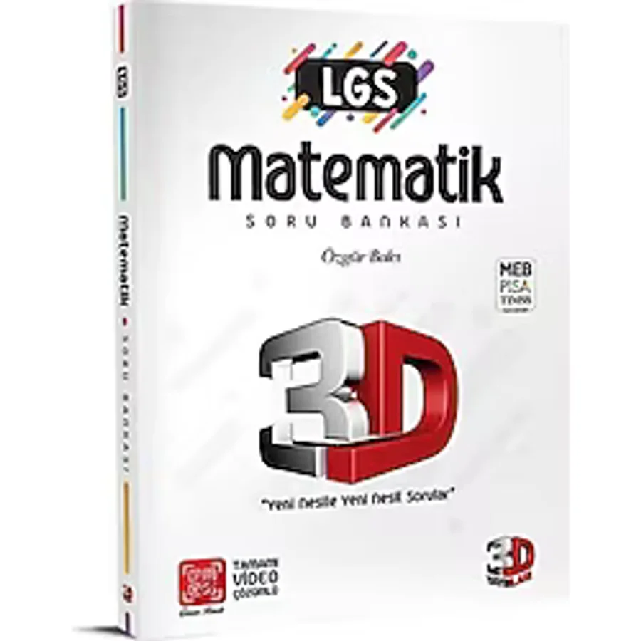 3D Yayınları 8. Sınıf LGS Matematik Soru Bankası