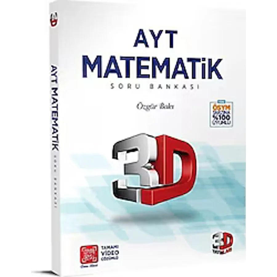 3D Yayınları AYT Matematik Soru Bankası