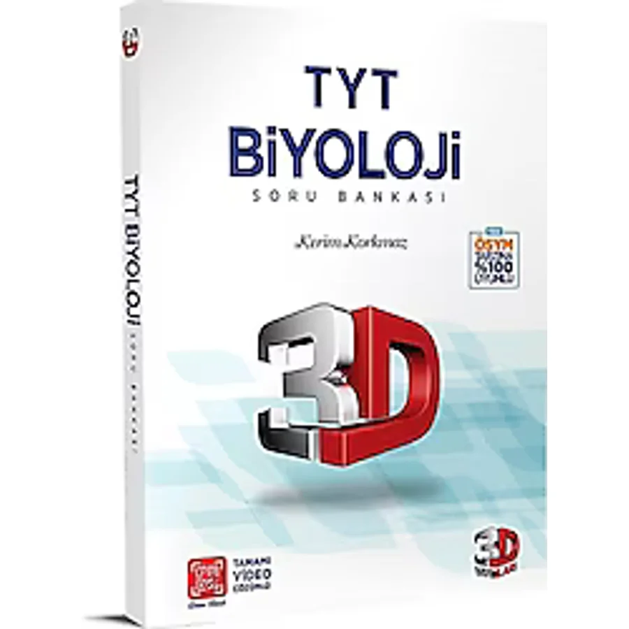 3D Yayınları TYT Biyoloji Soru Bankası