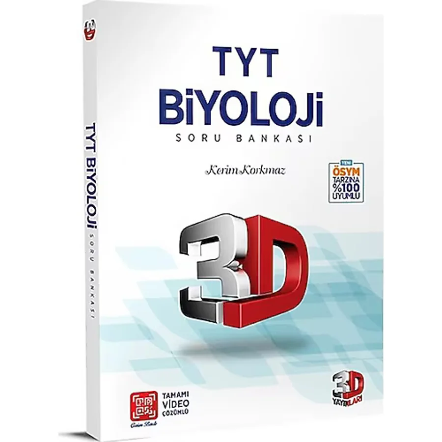 3D Yayınları TYT Biyoloji Soru Bankası