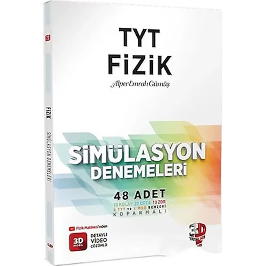 3D Yayınları TYT Fizik Simulasyon Denemeleri