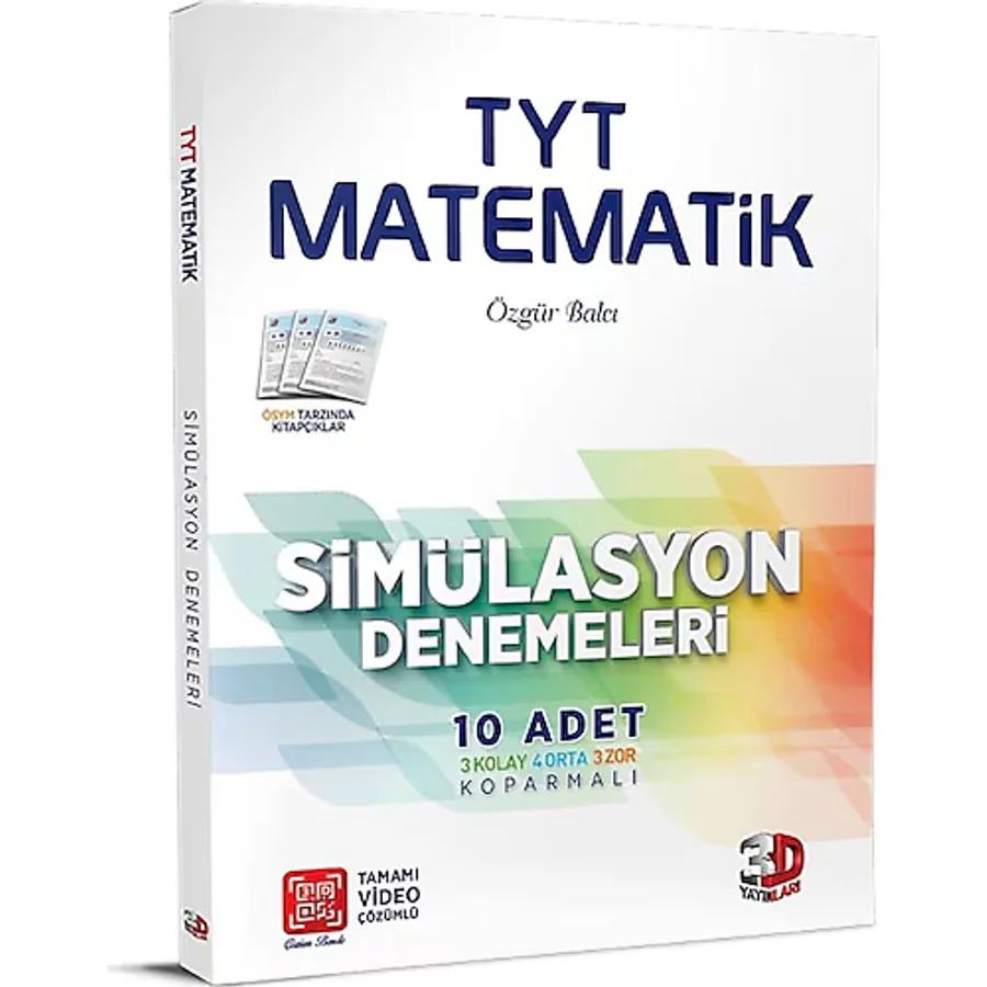 3D Yayınları TYT Simülasyon Matematik Denemeleri