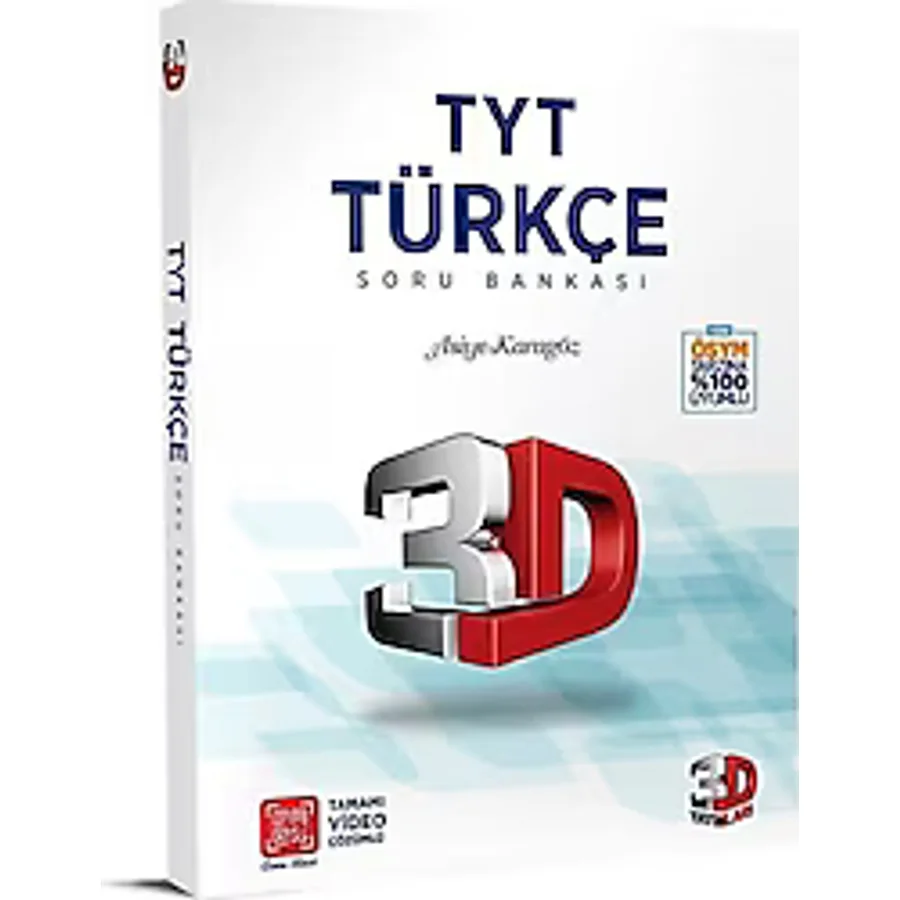 3D Yayınları TYT Türkçe Soru Bankası