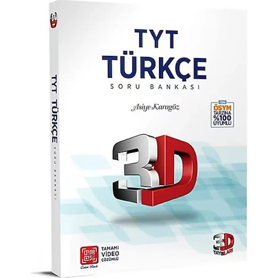 3D Yayınları TYT Türkçe Soru Bankası