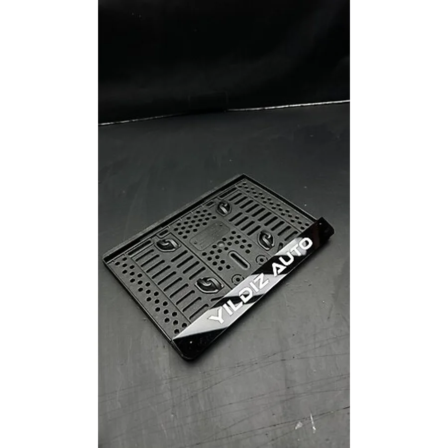 3M 3D ULTA PARLAK LÜX MOTOSİKLET STANDART TAKMATİK PLAKALIK ETNO