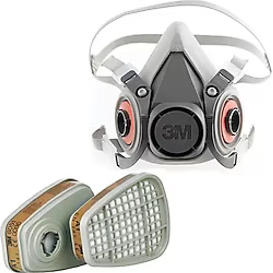 3M 6200 FULL TAKIM GAZ MASKESİ (ORTA BOY)
