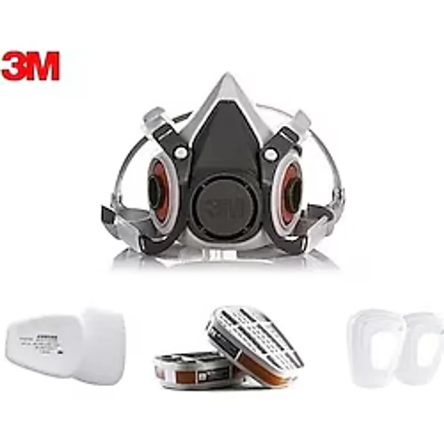 3M 6200 Yarım Yüz Maskesi + 3M 6059 Abek Filtre + 3M 5935 P3 Filtre +K501 Kapak