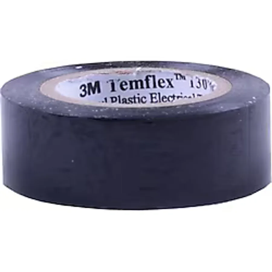3M 7100147732 İzole Bant Temflex1300E Siyah 18mmx9.15m