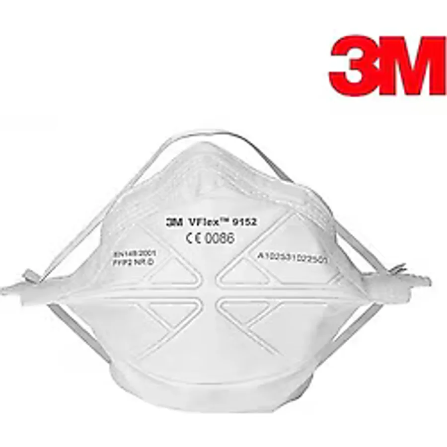 3m 9152e Ffp2 Ventilsiz Partikül Toz Maskesi