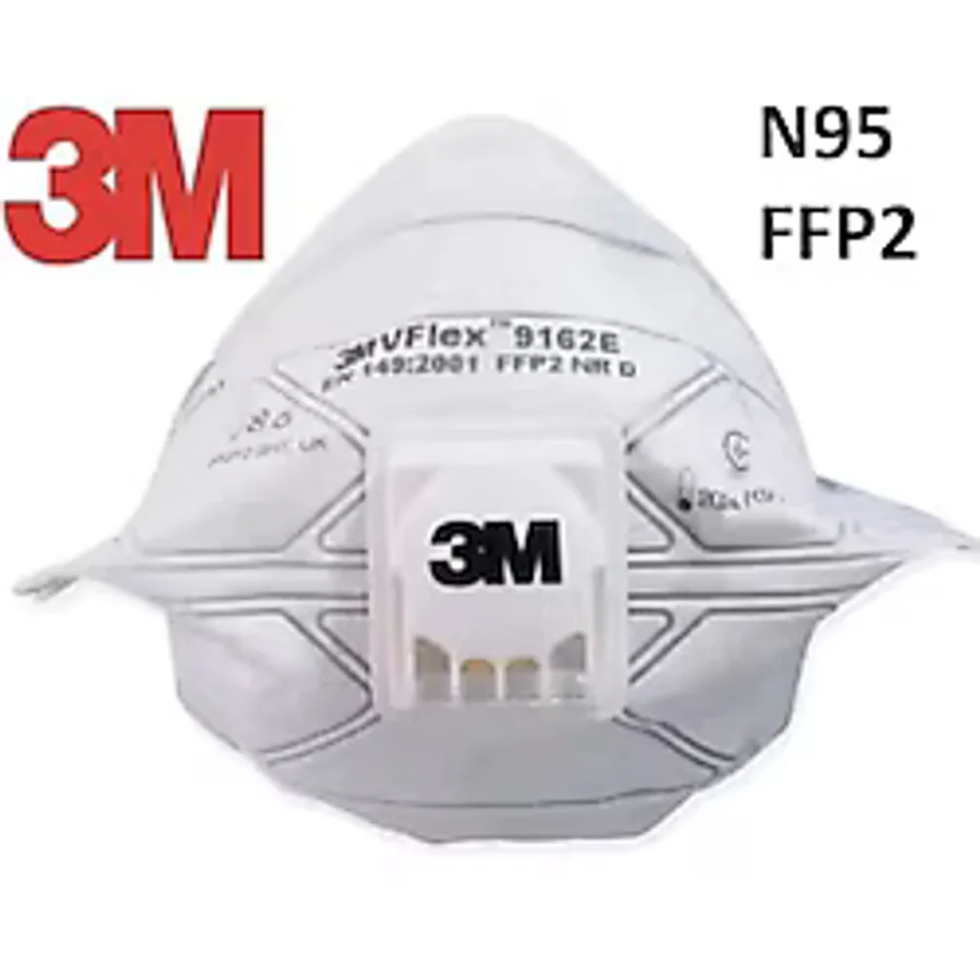 3M 9162E FFP2 VFlex Ventilli 15 Adet Partikül Solunum Maskesi