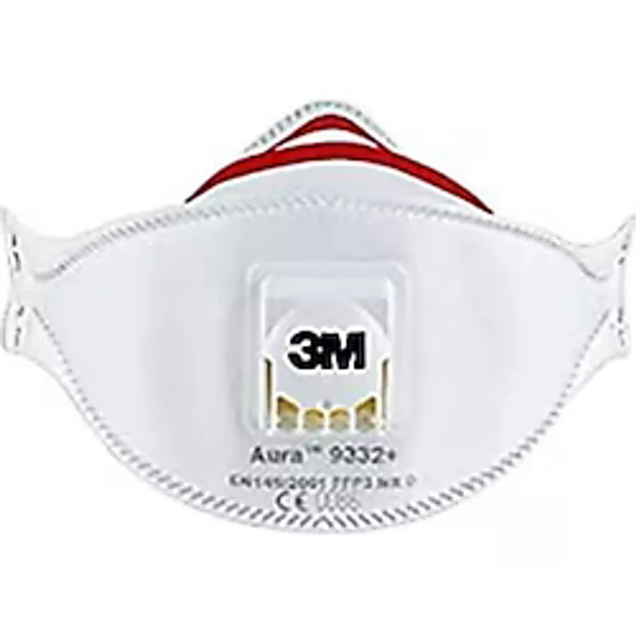 3M Aura 9332 FFP3 Ventilli Partikül Solunum Maskesi