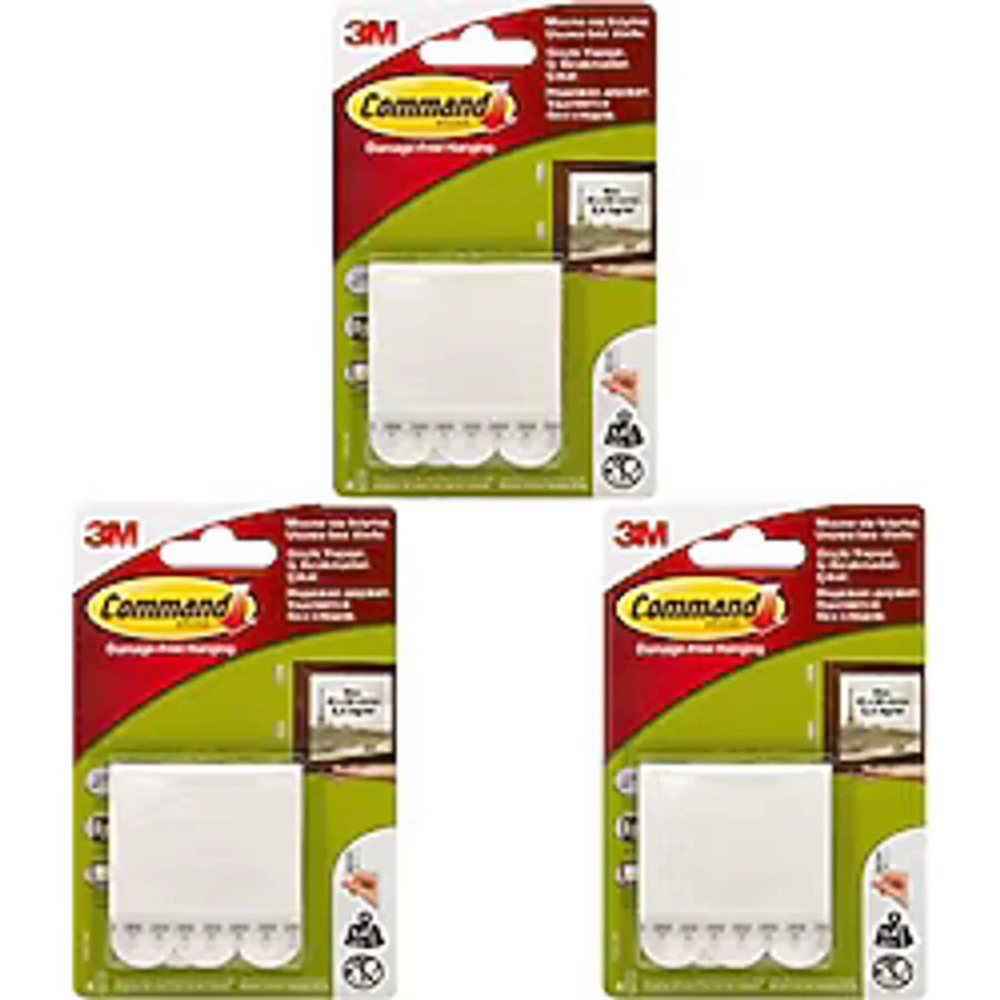 3M Command 17201 Orta Boy Cırt Cırt Bant 3 Adet