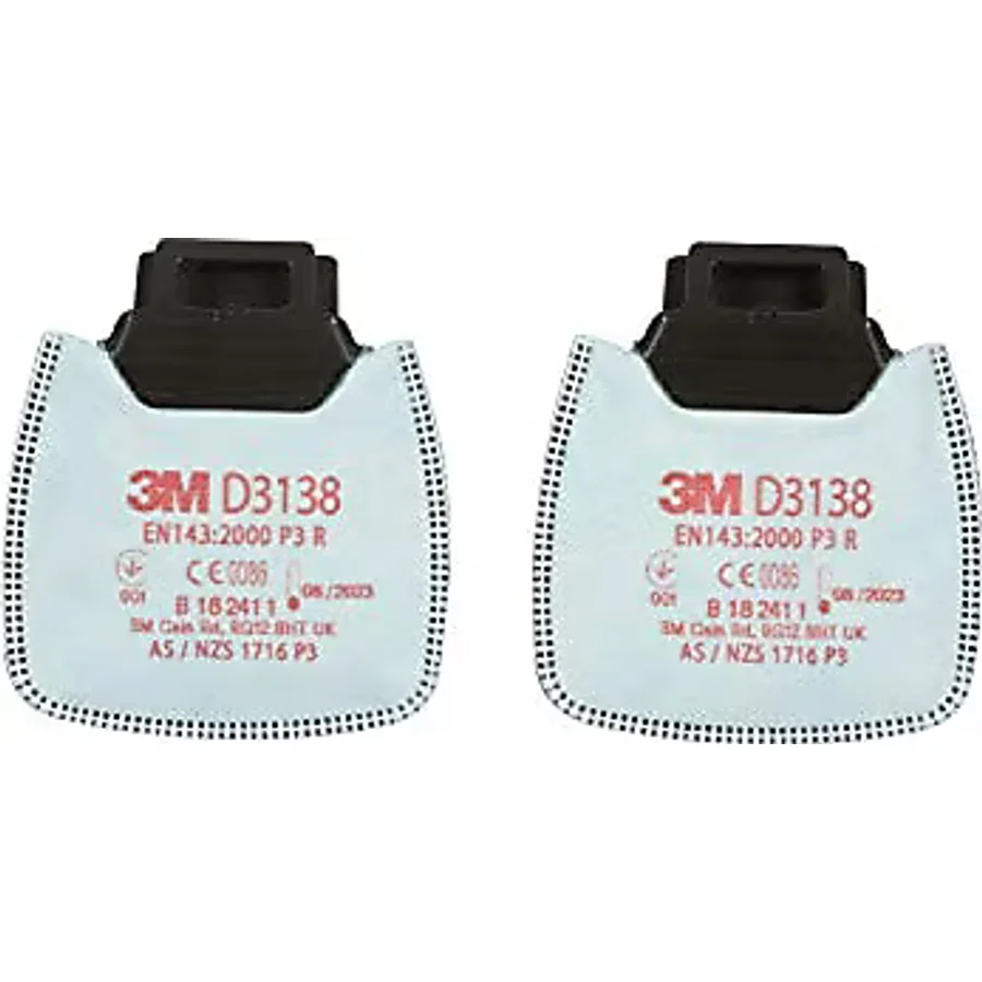 3M D3138 P3 Secure Click Toz Filtresi (1 Çift)