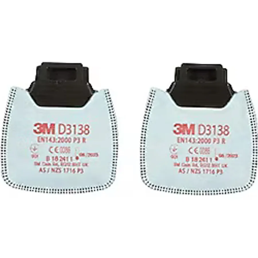 3M D3138 P3 Secure Click Toz Filtresi (1 Çift)