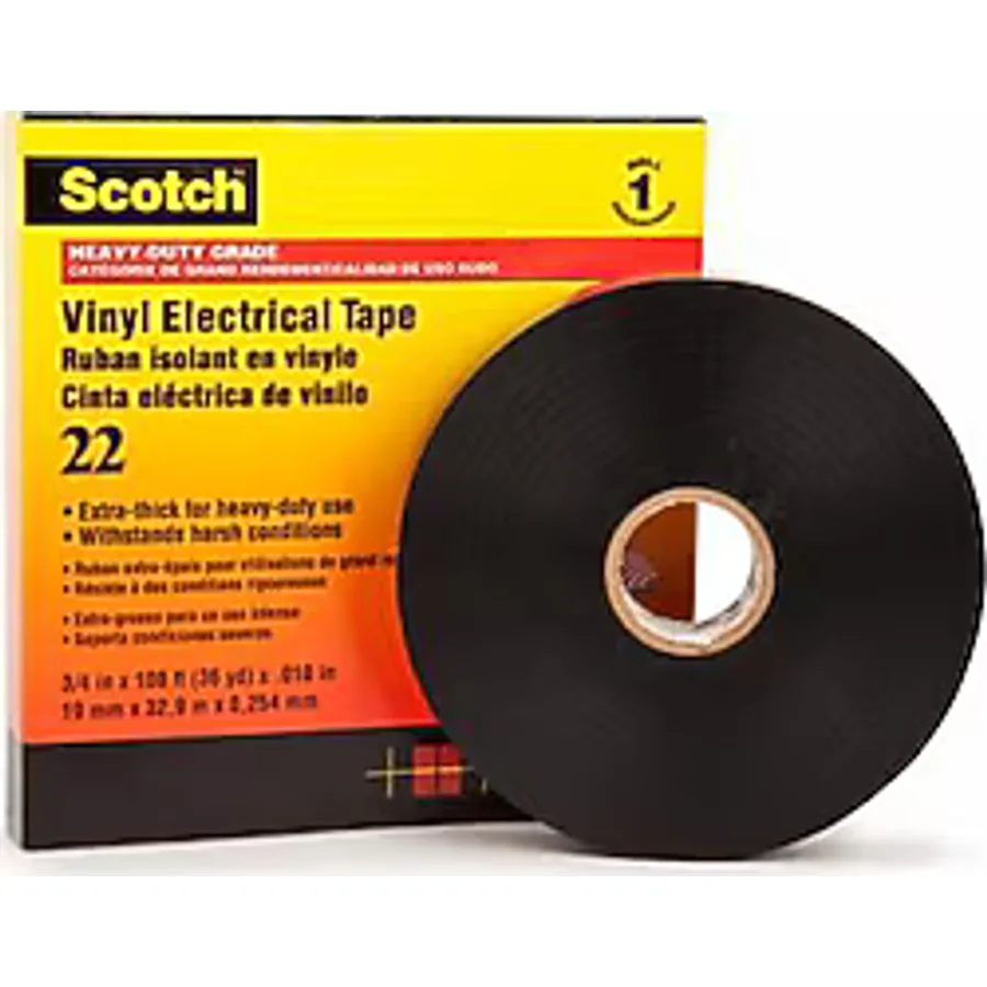 3M Scotch 22 Ağır İş Vinil Elektrik Bandı