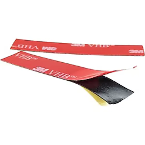 3m Vhb Güçlü Yapışkanlı Çift Taraflı Akrilik Bant Siyah - 1,5 cm Genişlik - 14 cm Uzunluk - 50 Adet