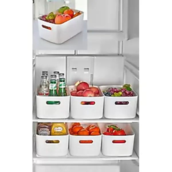 4 Adet 3.5 Lt Dolap Içi, Buzdolabı Düzenleyici, Banyo Organizer Sepet