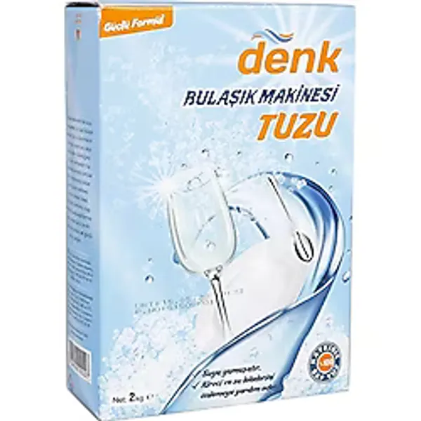 4 ADET Denk Bulaşık Makinesi Tuzu 2 kg