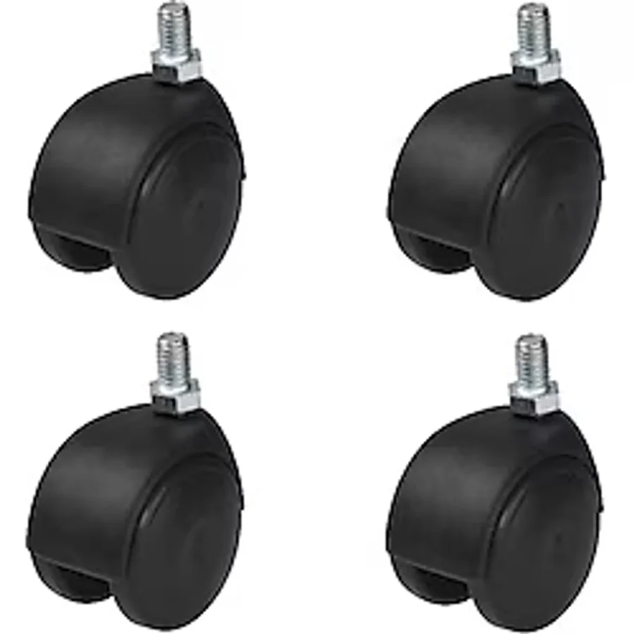 4 Adet Hts Eko 3/8 Vidalı Döner Mobilya Tekeri Çap : 49 mm Kod : 402