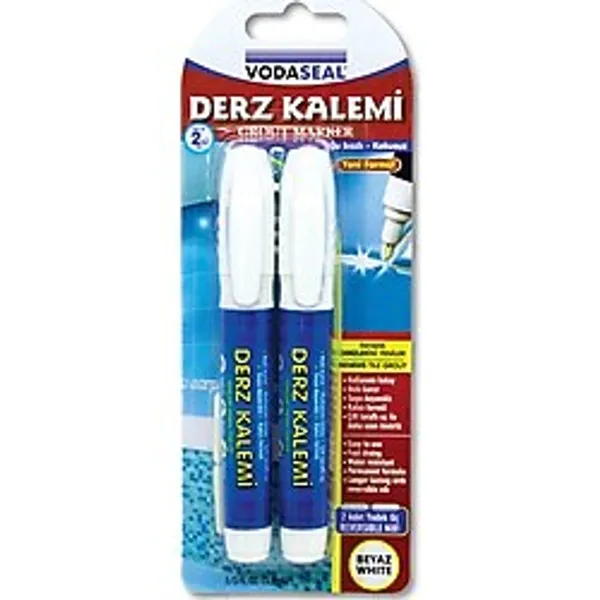 4 Adet Vodaseal Derz Kalemi 2'li Beyaz
