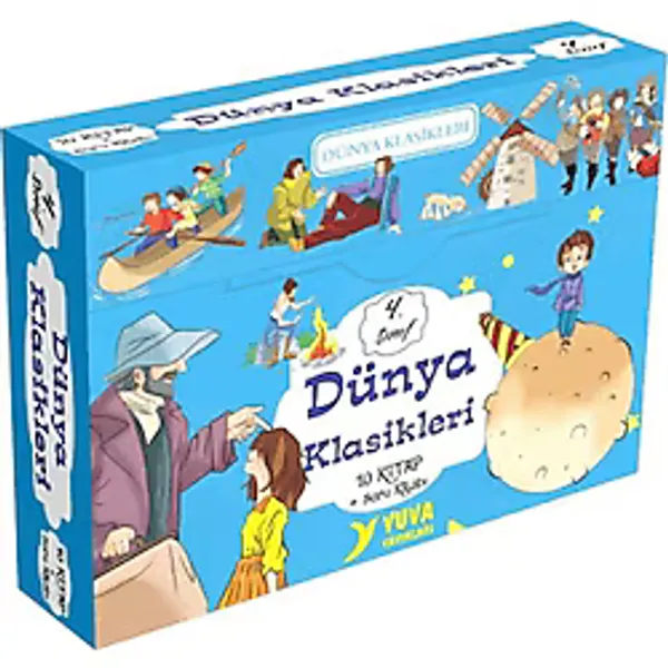 4. Sınıf Dünya Klasikleri Serisi (10 Kitaplık Set) - Kolektif