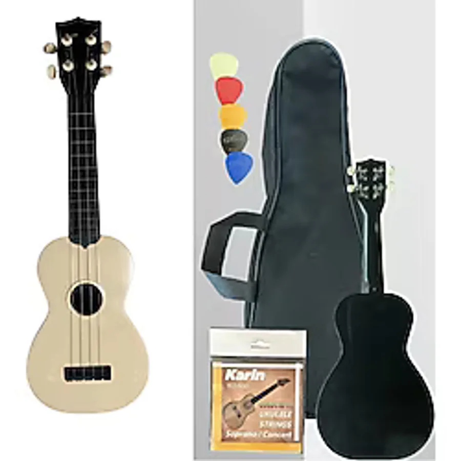 4 Telli Ukulele Bej