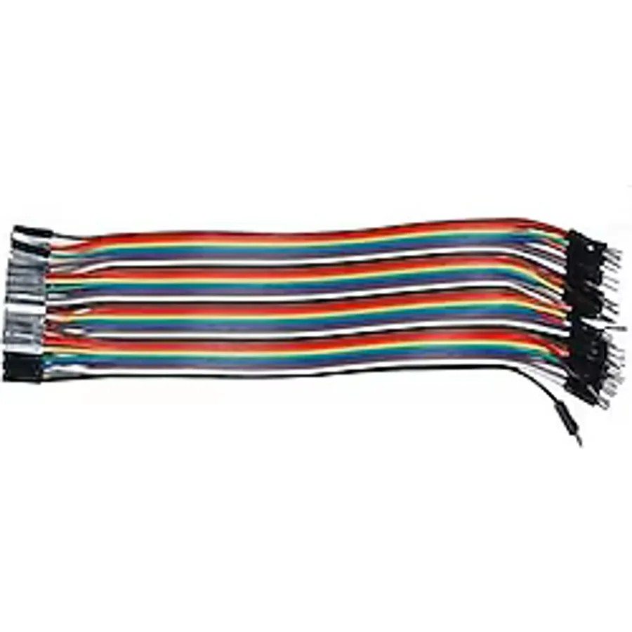 40 Adet Dişi-Erkek Jumper Kablo 20 cm