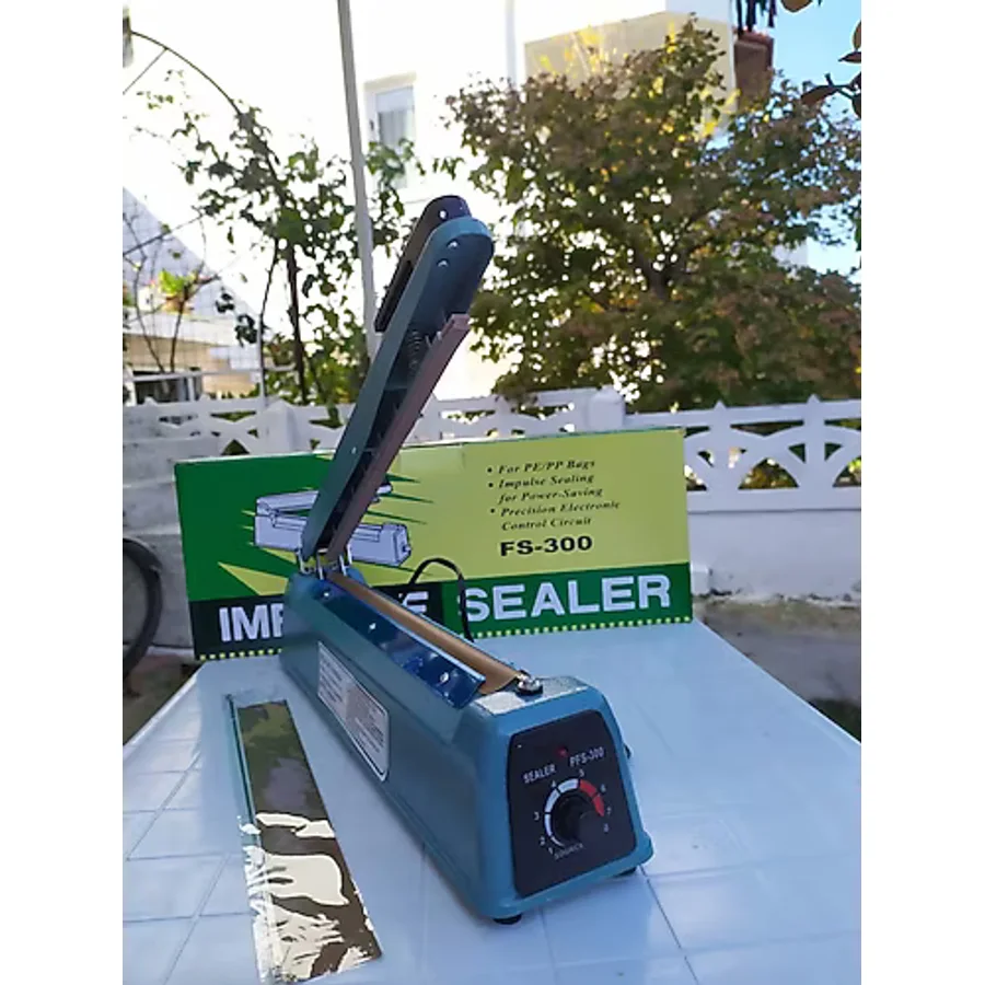 40 Cm Demir Gövde Poşet Yapıştırma Kapama Makinesi-2 Yıl Garanti