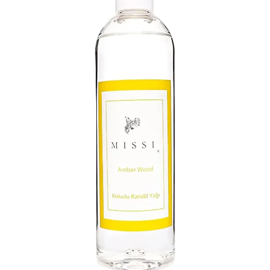 400 ml Amber Wood Kokulu Kandil Yağı