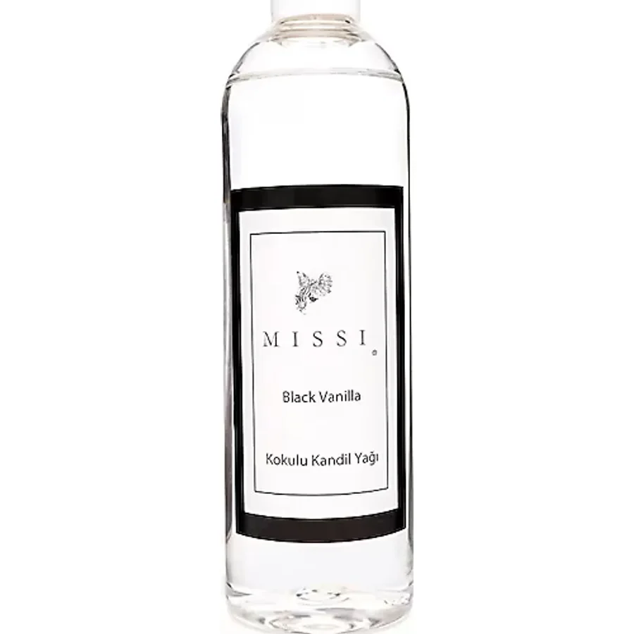 400 ml Black Vanilya Kokulu Kandil Yağı