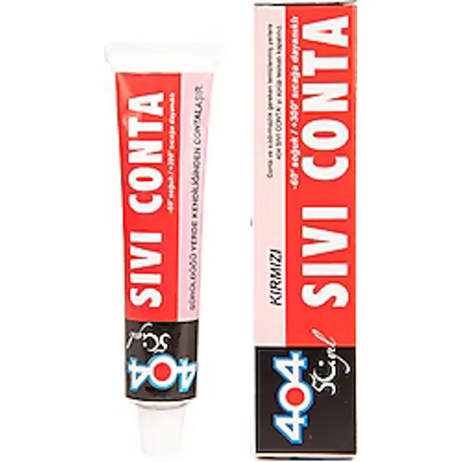 404 80 gr Kırmızı Tüp Sıvı Conta