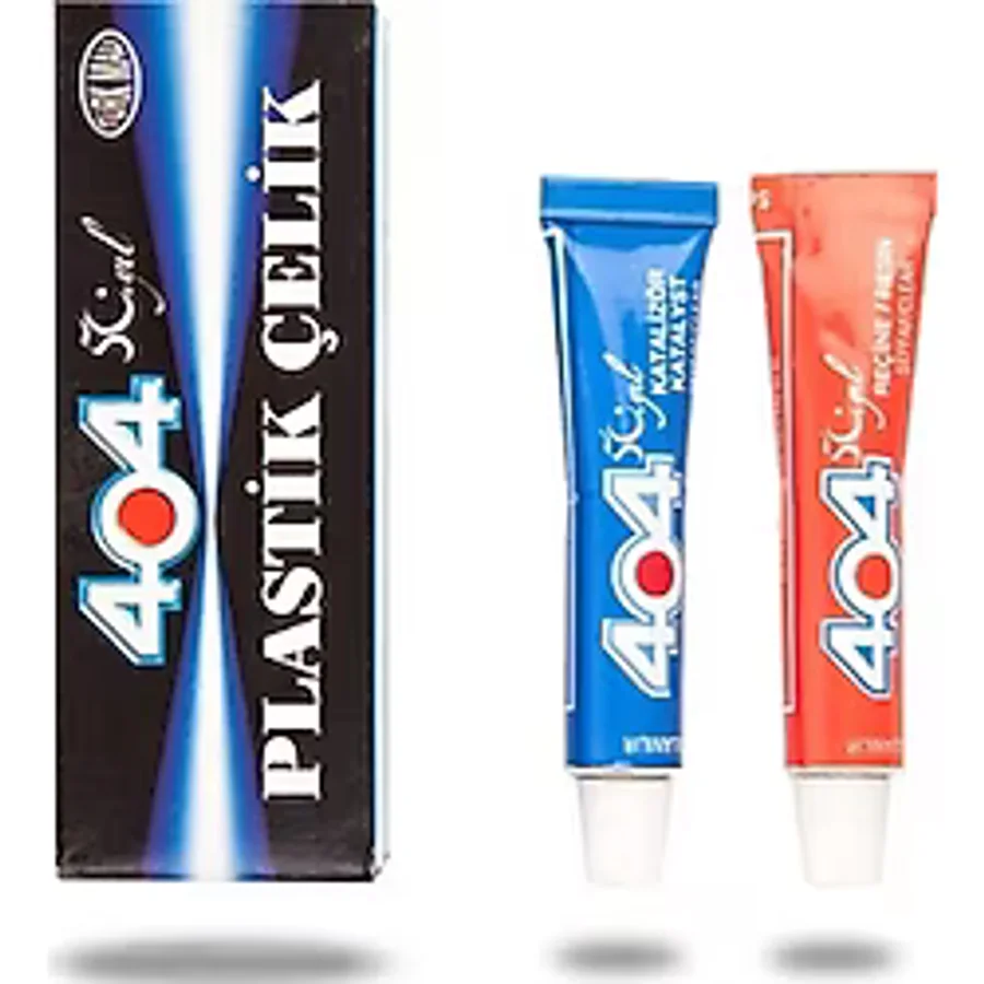 404 EPOXY PLASTİK ÇELİK EPOXİ YAPIŞTIRICI EPOKSİ 16gr