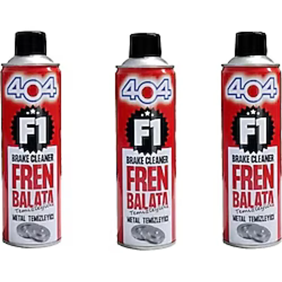 404 F1 Fren Balata Balata Spreyi 500 ml 3 Adet
