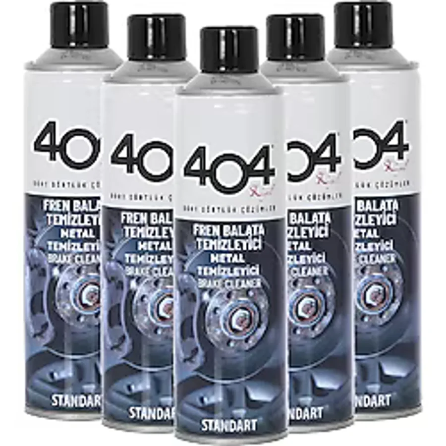 404 Fren Balata Temizleme Spreyi 5 adet 500 ML