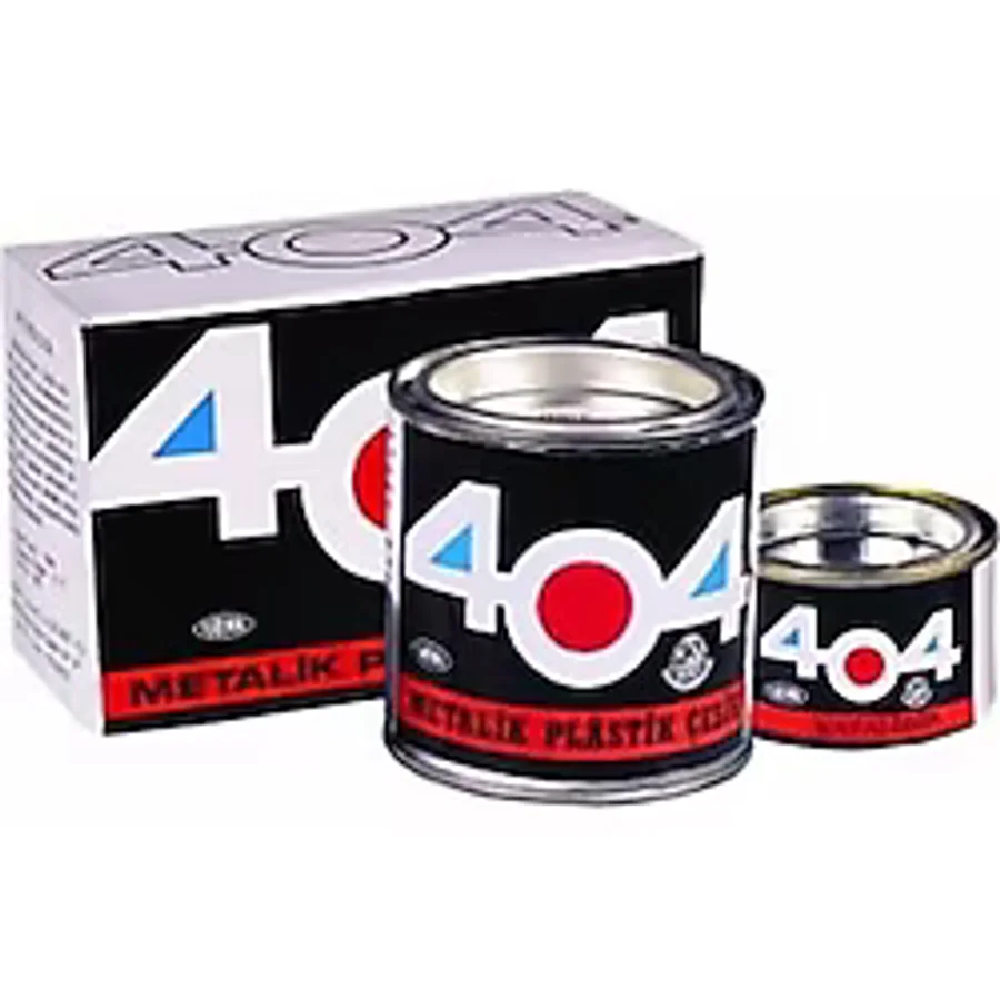 404 METALİZE PLASTİK ÇELİK KARIŞIMLI YAPIŞTIRICI 100 GR