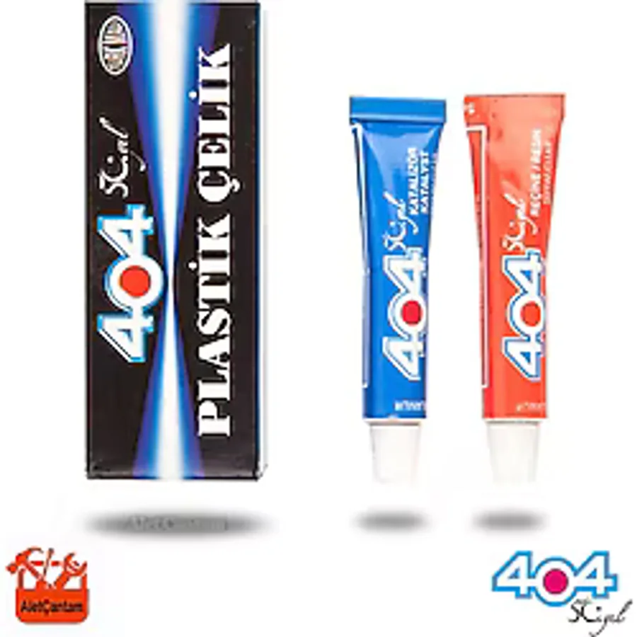 404 Yapıştırıcı Epoxy Plastik Çelik Epoxi Epoksi 16G