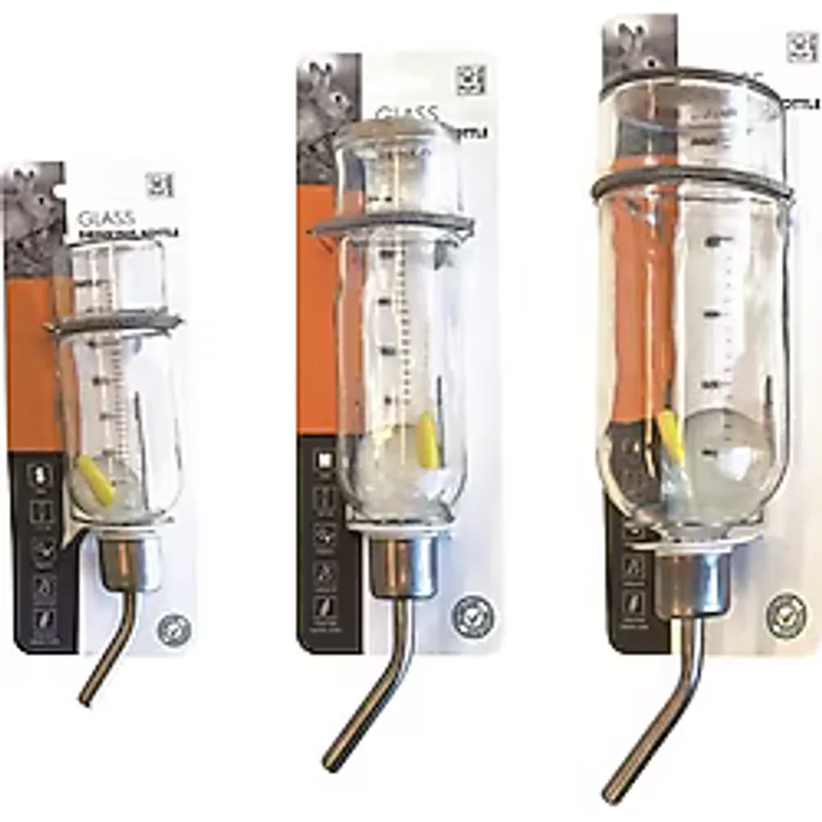 40500100 M-PETS GLASS KEMİRGENLER İÇİN CAM SULUK 350ML