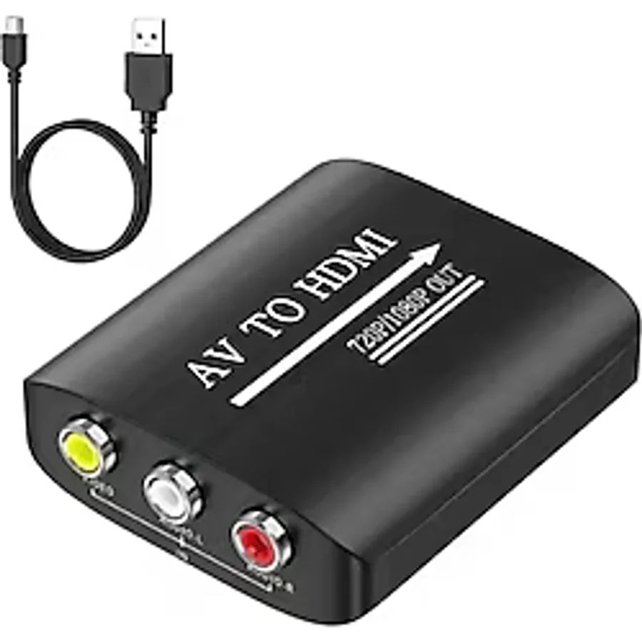 4379 Rca Av To Hdmi Çevirici 3rca Dönüştürücü Adaptör 1080p