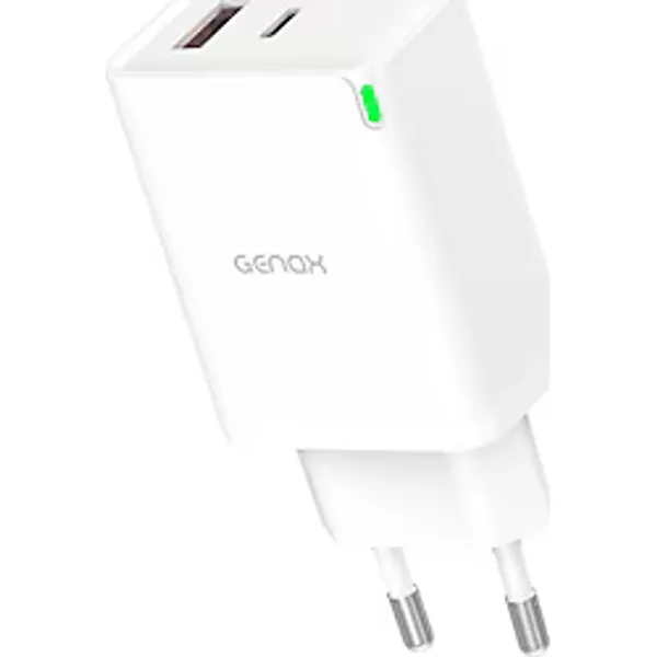 45W Çift Girişli Güç Adaptörü Super Fast Performans - Beyaz