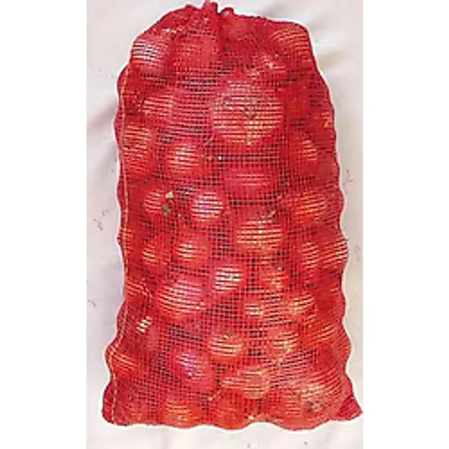 45x75 SOĞAN PATATES CEVİZ ÇUVALI 1000 ADET KIRMIZI POLİMER FİLE ÇUVAL
