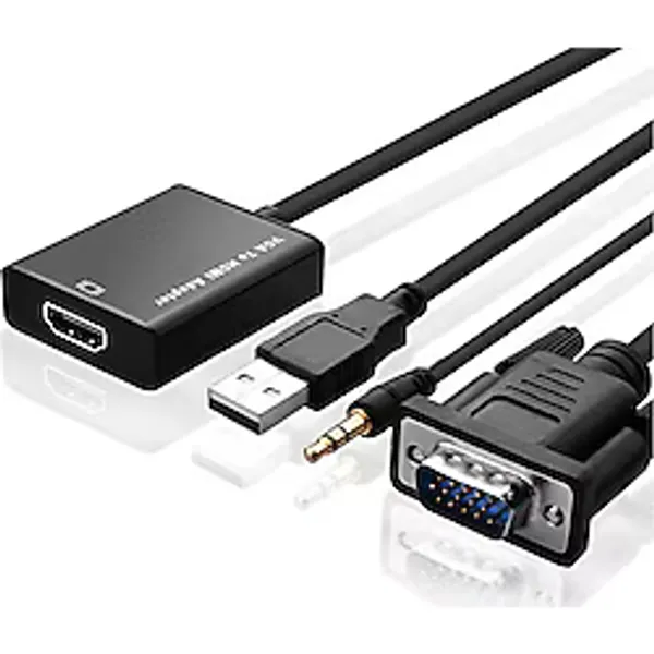 4674 Vga To Hdmi Kablo Çevirici Dönüştürücü Adaptör