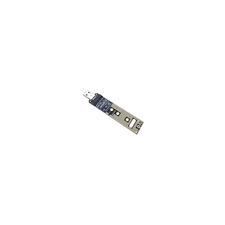 4767 M.2 Nvme Ssd To Usb 3.0 Pci-E Express M-Key Çevirici Dönüştürücü Adaptör Kutusu İçi