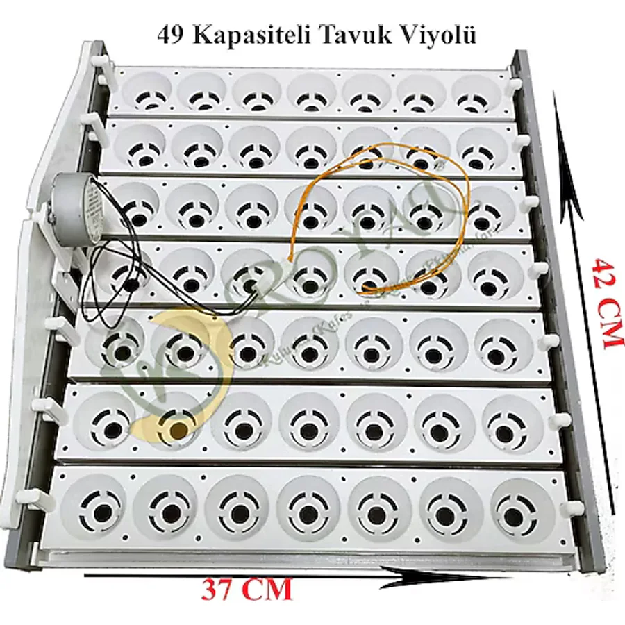 49'luk Otomatik Kuluçka Gelişim Viyolü ( 1/2,5 Rpm 4 Watt )